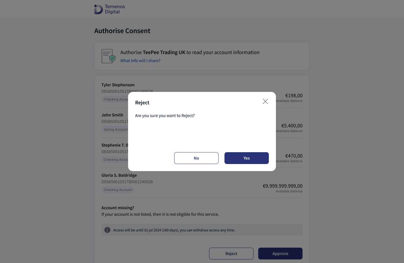 Click Yes